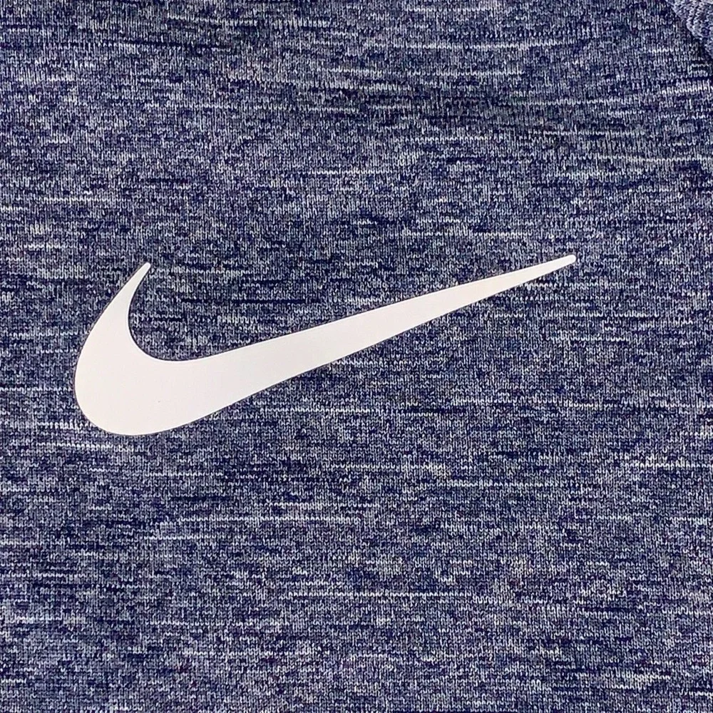 Nike Swim Dri Fit Men's Size medium‎ Blue Short Sleeve UPF 40+ Crew Neck Tee